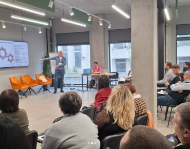 У Open Space Ternopil пройшов перший день тренінгу «Особливості розробки та впровадження проєктів місцевого економічного розвитку»