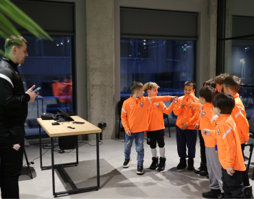 Футбольний клуб Bravix в Open Space Ternopil