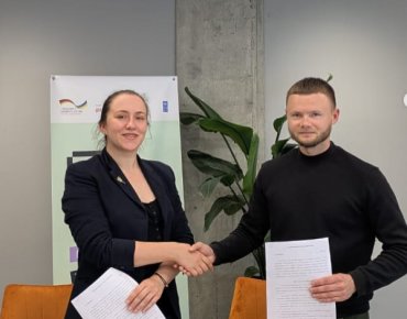 Підписання меморандуму про співпрацю між КНП «Місто інновацій» та Центром підтримки ветеранів та їхніх родин